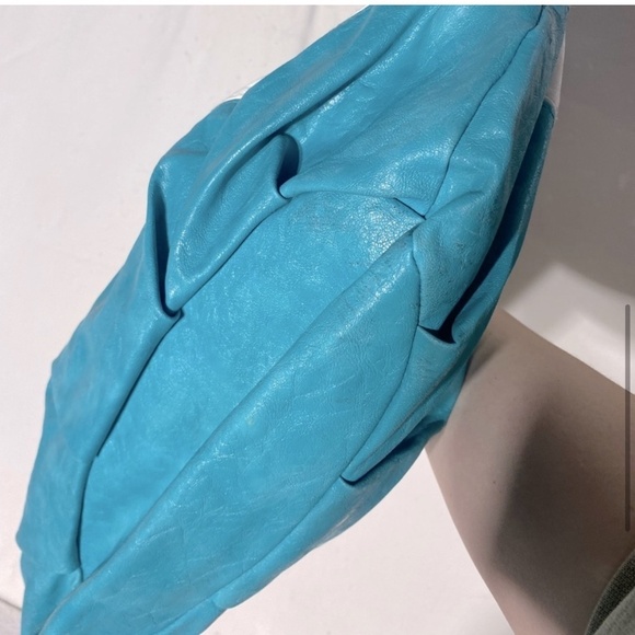 5/$25 Payless Shoe Source Colour Block Faux Leather Hobo Bag Shoulder Bag Purse - Picture 6 of 14